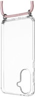 FIXED Pure Neck AntiUV with detachable pink lanyard for Samsung Galaxy A36 5G/A56 5G - Phone Cover