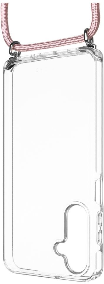 FIXED Pure Neck Samsung Galaxy A16 4G/5G tok levehető rózsaszín nyakpánttal