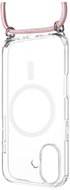 FIXED MagPure Neck with pink lanyard for Apple iPhone 17 - Phone Cover