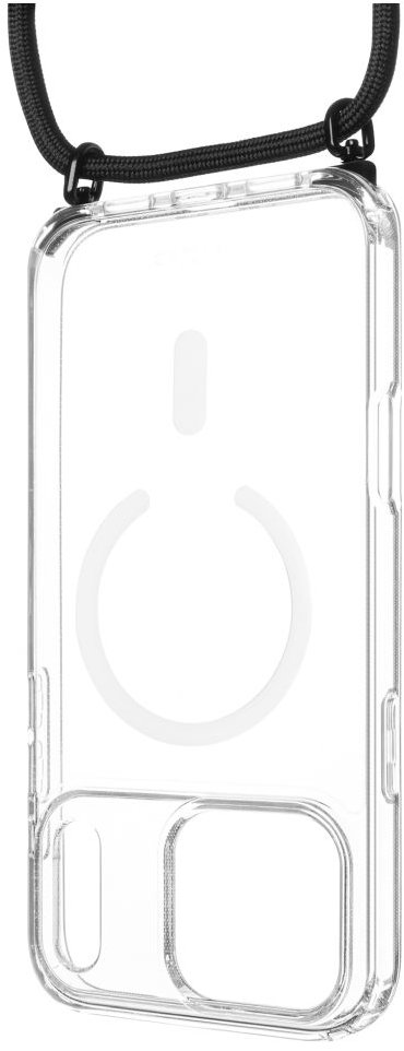 FIXED MagPure Neck Apple iPhone 17 Pro Max tok fekete nyakpánttal