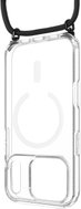 FIXED MagPure Neck s černou šňůrkou na krk pro Apple iPhone 18 Pro - Phone Cover