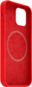 FIXED MagFlow s podporou MagSafe pre Apple iPhone 12 mini červený - Kryt na mobil