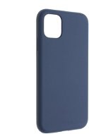 FIXED Flow Liquid Silicon Case for Apple iPhone 11 Blue - Phone Cover