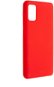 FIXED Flow Liquid Silicon Case for Samsung Galaxy A41 Red - Phone Cover