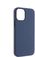 FIXED Flow Liquid Silicon Case for Apple iPhone 12 mini Blue - Phone Cover
