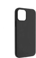 FIXED Flow Liquid Silicon Case for Apple iPhone 12/12 Pro Black - Phone Cover