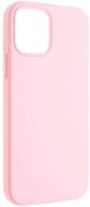 FIXED Flow Liquid Silicon Case for Apple iPhone 12/12 Pro Pink - Phone Cover