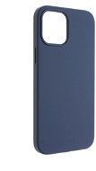 Kryt na mobil FIXED Flow Liquid Silicon case pre Apple iPhone 12 Pro Max modrý - Kryt na mobil