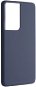 FIXED Flow Liquid Silicon Samsung Galaxy S21 Ultra kék tok - Telefon tok