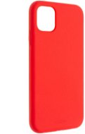 FIXED Flow Liquid Silicon case pre Apple iPhone 13, červený - Kryt na mobil