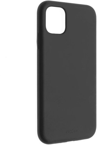 FIXED Flow Liquid Silicon case for Apple iPhone 13 Pro Max, Black - Phone Cover - Main image