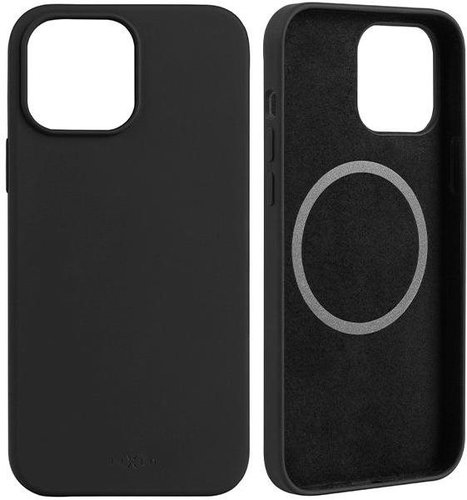 FIXED MagFlow with MagSafe Mount Support for Apple iPhone 13 Pro Max Black - Phone Cover - Main image