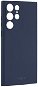 Kryt na mobil FIXED Story pre Samsung Galaxy S22 Ultra modrý - Kryt na mobil
