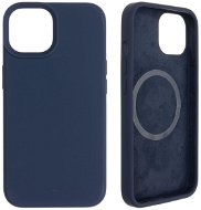 FIXED MagFlow Cover mit MagSafe Unterstützung für Apple iPhone 14 - blau - Handyhülle