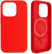 FIXED MagFlow Cover mit MagSafe Unterstützung für Apple iPhone 14 Pro - rot - Handyhülle