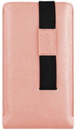 FIXED Lucca with closing strap for phones up to 6.3" peach - Phone Case