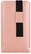 FIXED Lucca with closing strap for phones up to 6.9" peach - Phone Case