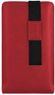 FIXED Lucca with closing strap for phones up to 6.9" red - Phone Case