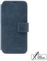Softcase-Handyhülle FIXED ProFit aus echtem Rindsleder für Apple iPhone 17e/16e blau - Pouzdro na mobil