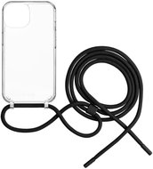 FIXED Pure Neck with black lanyard for Samsung Galaxy S25+ - Phone Cover