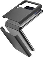 Cellularline Fit Duo Cover für Samsung Galaxy Z Flip4 PU-Leder - schwarz - Handyhülle