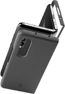 Cellularline Fit Duo Samsung Galaxy Z Fold4 fekete PU bőr tok - Telefon tok