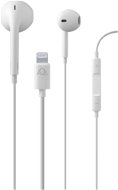 Cellularline Glace with Microphone and Lightning Connector White - Headphones
