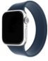 FIXED Elastic Silicone Strap pro Apple Watch 42/44/45/Ultra 49mm velikost L modrý - Řemínek