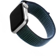 FIXED Nylon Strap Apple Watch 42/44/45/Ultra 49mm - sötétkék - Szíj