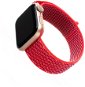 FIXED Nylon Strap pro Apple Watch 42/44/45/Ultra 49mm tmavě růžový - Řemínek