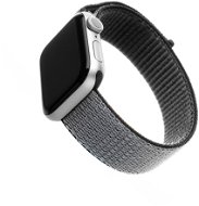 FIXED Nylon Strap pre Apple Watch 42/44/45/Ultra 49mm sivý - Remienok na hodinky