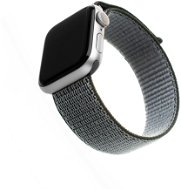 FIXED Nylon Strap Apple Watch 42/44/45/Ultra 49mm - olivazöld - Szíj