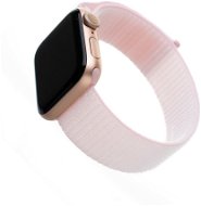 FIXED Nylon Strap pre Apple Watch 42/44/45/Ultra 49mm ružový - Remienok na hodinky