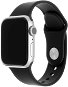 FIXED Silicone Strap SET for Apple Watch 42/44/45/Ultra 49mm Black - Watch Strap