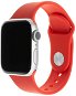 FIXED Silicone Strap SET pre Apple Watch 38/40/41mm  červený - Remienok na hodinky