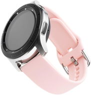 FIXED Silicone Strap Universal for Smartwatch with a width of 22mm, Pink - Watch Strap