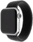 FIXED Elastic Nylon Strap für Apple Watch 42/44/45/Ultra 49mm Größe XL schwarz - Armband