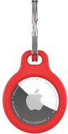 FIXED Silky Apple AirTag - piros - AirTag pánt