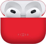 FIXED Silky na Apple Airpods 3 červené - Puzdro na slúchadlá