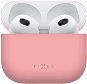 FIXED Silky Cover für Apple Airpods 3 - rosa - Kopfhörer-Hülle