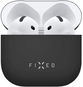 FIXED Silky pro Apple AirPods 4 černé - Pouzdro na sluchátka