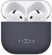 FIXED Silky für Apple AirPods 4 blau - Kopfhörer-Hülle