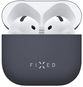 FIXED Silky pro Apple AirPods 4 modré - Pouzdro na sluchátka