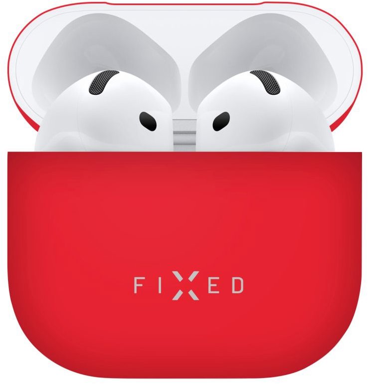 FIXED Silky Apple AirPods 4 piros tok