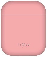 FIXED Silky pre Apple Airpods ružové - Puzdro na slúchadlá