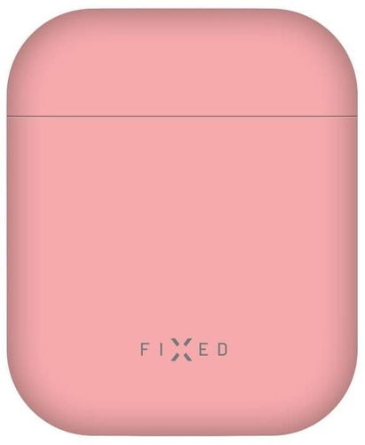 FIXED Silky pro Apple Airpods růžové - Pouzdro na sluchátka - Hlavní obrázek
