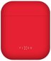 FIXED Silky for Apple Airpods Red - Headphone Case
