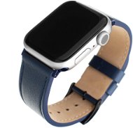 FIXED Leather Strap für Apple Watch 42/44/45/Ultra 49mm - blau - Armband