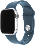 FIXED Silicone Strap SET pre Apple Watch 42/44/45/Ultra 49mm zelenomodrý - Remienok na hodinky