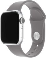 FIXED Silicone Strap SET für Apple Watch 42/44/45/Ultra 49mm - hellgrau - Armband